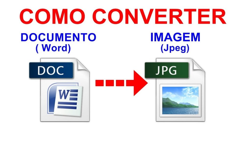 Word para JPG &#8211; Aprenda a converter grátis